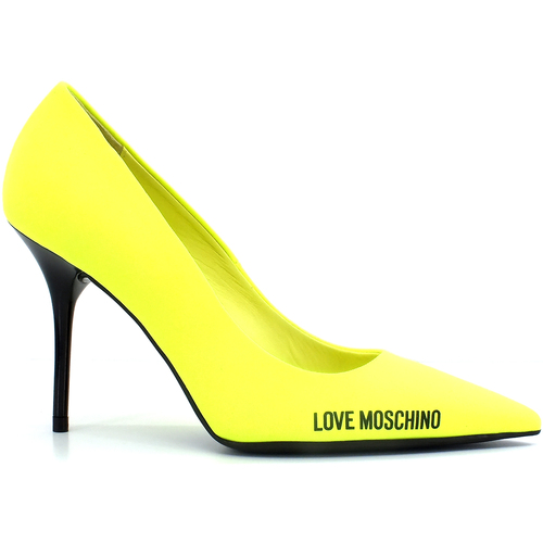 Chaussures Femme Bottes Love Moschino Décolléte Donna Giallo Fluo JA10089G1GIM5400 Jaune