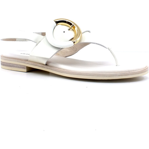 Chaussures Femme Bottes Frau London Sandalo Donna Off White 86P8105 Blanc