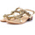 Chaussures Femme Multisport Cristin Sandalo Donna Oro Platino CORIN-34 Doré