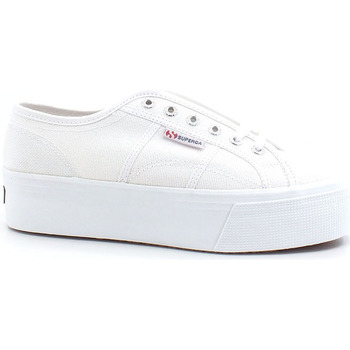 Chaussures Femme Bottines Superga 2790 Cotw Up & Down Sneaker White S9111LW Blanc