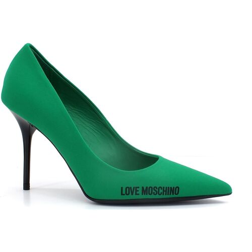 Chaussures Femme Bottes Love Moschino Surélevé : 9cm et plus JA10089G1GIM0850 Vert