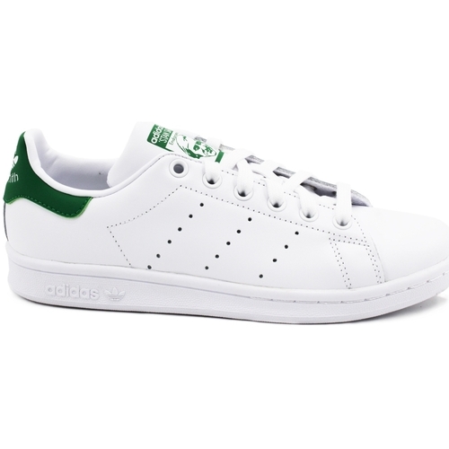 Chaussures Femme Bottes adidas Originals Stan Smith Sneakers White Green M20324 Blanc