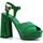 Chaussures Femme Multisport Love Moschino Sandalo Tacco Largo Donna Verde JA1605CG1GIM185A Vert