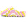 Chaussures Femme Bottes Colors of California Ciabatta Donna Multi Giallo HC.JINFEYSHELL Jaune