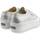 Chaussures Femme Bottes Superga 2790 LAME Sneaker Grigio Grey Silver S61174W Blanc