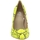 Chaussures Femme Bottes Guess Decollette Yellow FL5CW2PEL08 Jaune
