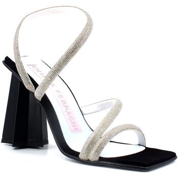 Chaussures Femme Sandales et Nu-pieds Chiara Ferragni Sandalo Strass Donna Nero CF3136-001 Noir