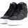 Chaussures Femme Multisport Guess Sneaker Alte Donna Black FL5ALAELE12 Noir