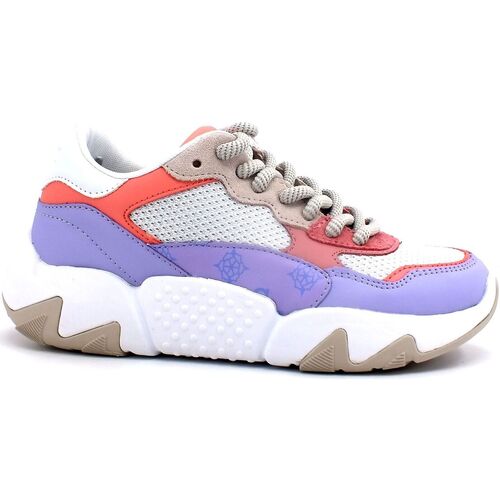 Chaussures Femme Multisport Guess Sneaker Donna Tricolor Lilac FL5GLDPEL12 Multicolore