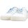 Chaussures Femme Multisport Fourline 4LINE  Sneaker Low Max Bianco Celeste X03 Blanc