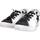 Chaussures Femme Bottes Balada Sneaker Low Donna Glitter White Black 2SD3621 Blanc