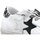 Chaussures Femme Multisport Balada Sneaker Low Retro Zebra Bianco Nero 2SD3022 Blanc