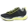 Chaussures Femme Multisport Arkistar Sneaker Black GKR955 Yellow