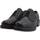 Chaussures Femme Bottes Café Noir CAFENOIR Derby Slip On Borchiette Donna Nero EA1700 Noir
