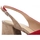 Chaussures Femme Bottines Café Noir Decollette Rosso Multi GLC541 Rouge