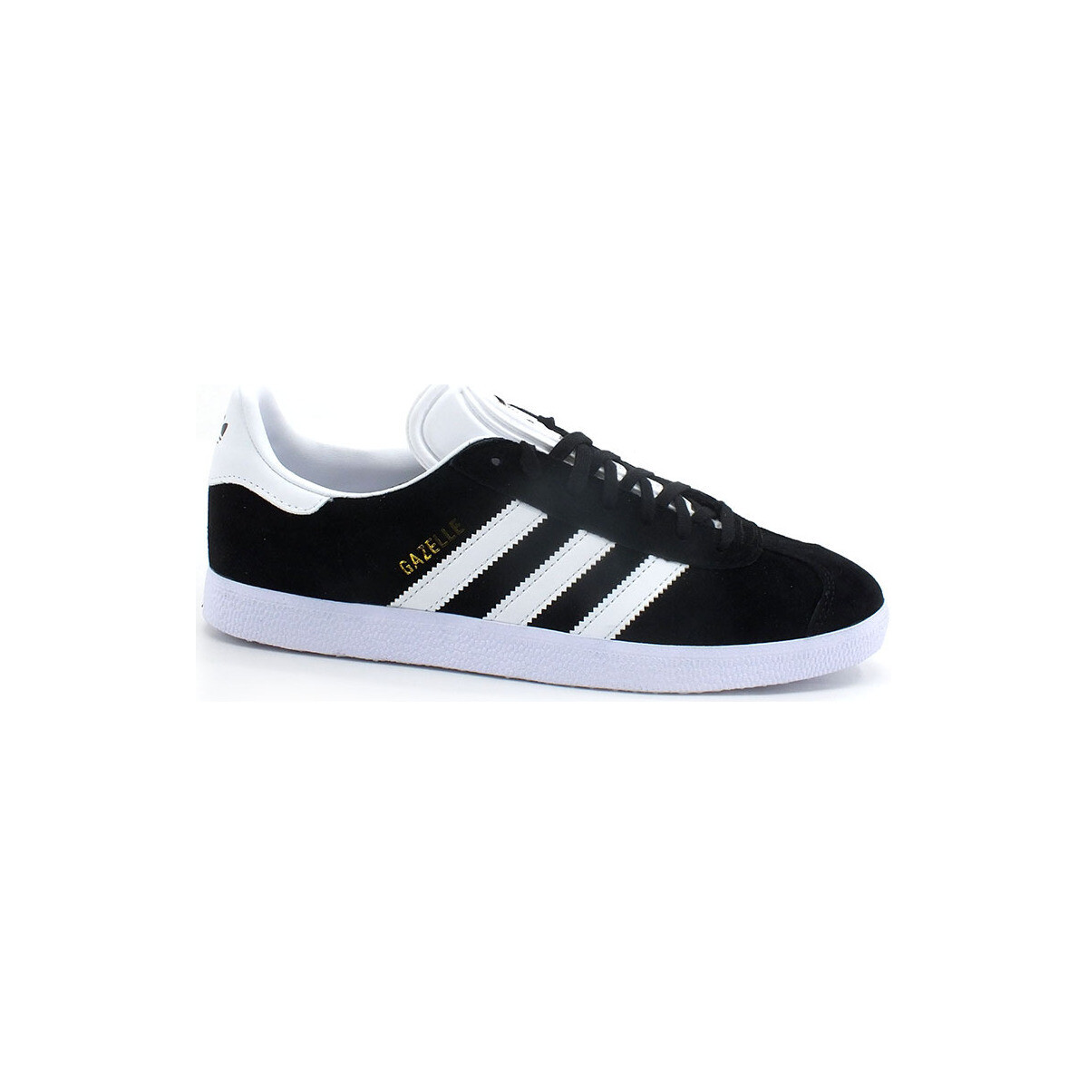 Chaussures Club Multisport adidas Originals Gazelle Sneaker Suede Black White Gold BB5476 Noir