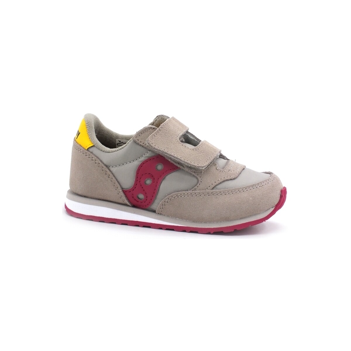 Chaussures Multisport Saucony Baby Jazz HL Sneaker Taupe Burgundy SL164811 Gris