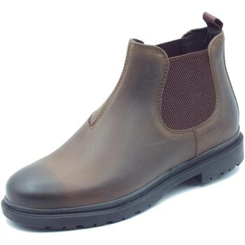 Chaussures Homme Boots Geox U16DDA Andalo Coffee Marron