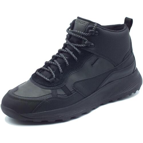 Chaussures Homme Boots Geox U36EZA Terrestre Noir