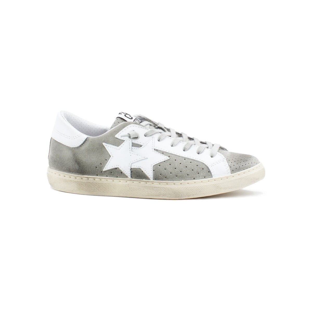 Chaussures Homme Multisport Balada 2 STARS Sneaker Grigio Bianco 2SU2671 Gris