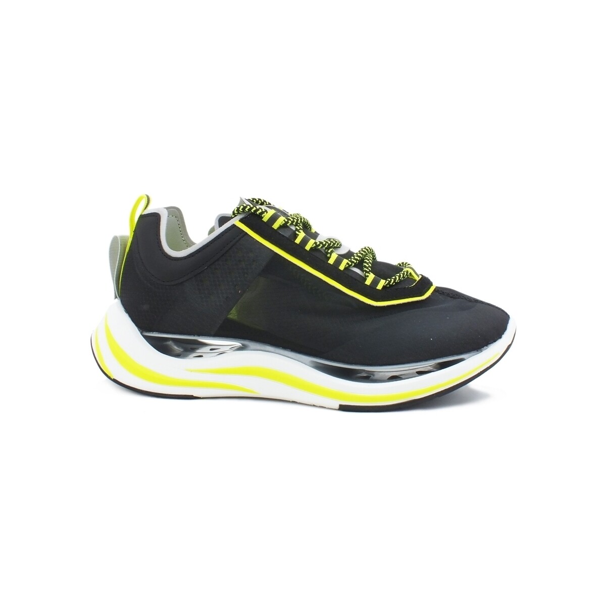Chaussures Homme Multisport Arkistar Sneaker Black GKR955 Yellow
