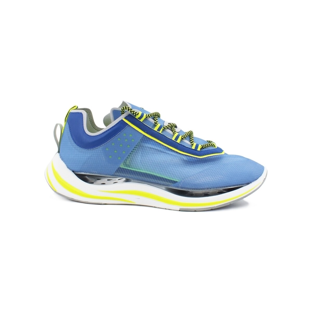 Chaussures Homme Multisport Arkistar Sneaker Bluette GKR955 Yellow