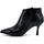 Chaussures Femme Bottes Café Noir CAFENOIR Stivaletto Tacco Spillo Donna Nero NB4007 Noir