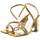 Chaussures Femme Multisport Chiara Ferragni Sandalo Strass Donna Gold CF3136-005 Doré