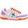 Chaussures Femme Multisport Chiara Ferragni Sneaker Low Donna White Violet CF3003-136 Blanc