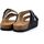 Chaussures Femme Multisport Colors of California Ciabatta Donna Glitter Black HC.BIO035 Noir