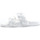 Chaussures Femme Multisport Colors of California Ciabatta Fasce Bianco Blanc