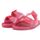 Chaussures Femme Multisport Colors of California Ciabatta Jelly Donna Fuxia HC.CHJ0016 Rose