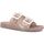 Chaussures Femme Multisport Colors of California Ciabatta Jelly Donna White HC.CHJ0016 Gris