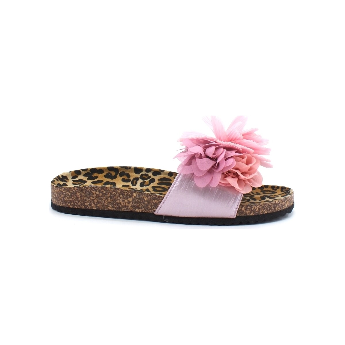 Chaussures Femme Bottes Colors of California Ciabatta Pink HC.BIO053 Rose