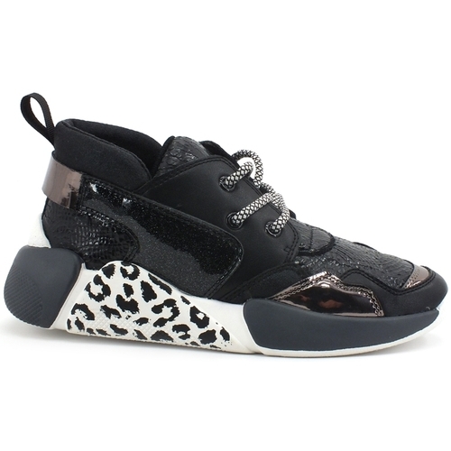 Chaussures Femme Bottes Colors of California Sneaker Running Black HC.SPEED030 Noir