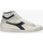 Chaussures Homme Multisport Diadora Game L High Waxed White Blue 501.159657C5262 Gris