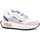 Chaussures Femme Multisport Fila Chnky Glitter Wmn Sneaker White Sepia Rose 1011023.84W Blanc