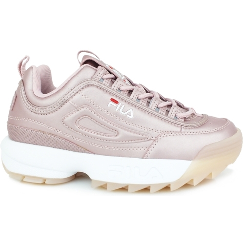 Chaussures Femme Bottes Fila cements Disruptor Low Lilas 1010747.71S Rose