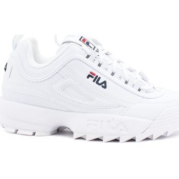 bottes fila  disruptor low wmn sneakers scarpe donna white 1010302.1fg 