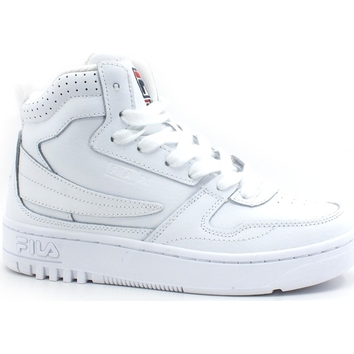 Chaussures Femme Bottes Fila Fx Ventuno L Mid Mwn Sneaker White 1011344.1FG Blanc