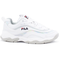 Chaussures Femme Multisport Fila limited Ray M Low WMN White Silver 1010763.00K Blanc