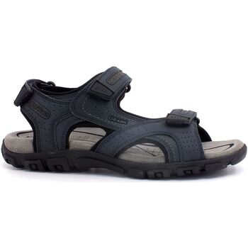 Chaussures Homme Multisport Geox Strada Sandalo Uomo Navy Dark Grey U8224D0BC50C4422 Bleu