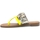 Chaussures Femme Multisport Guess Ciabatta Infradito Fluo Natural Yellow Fluo FL6GEAPEL21 Beige
