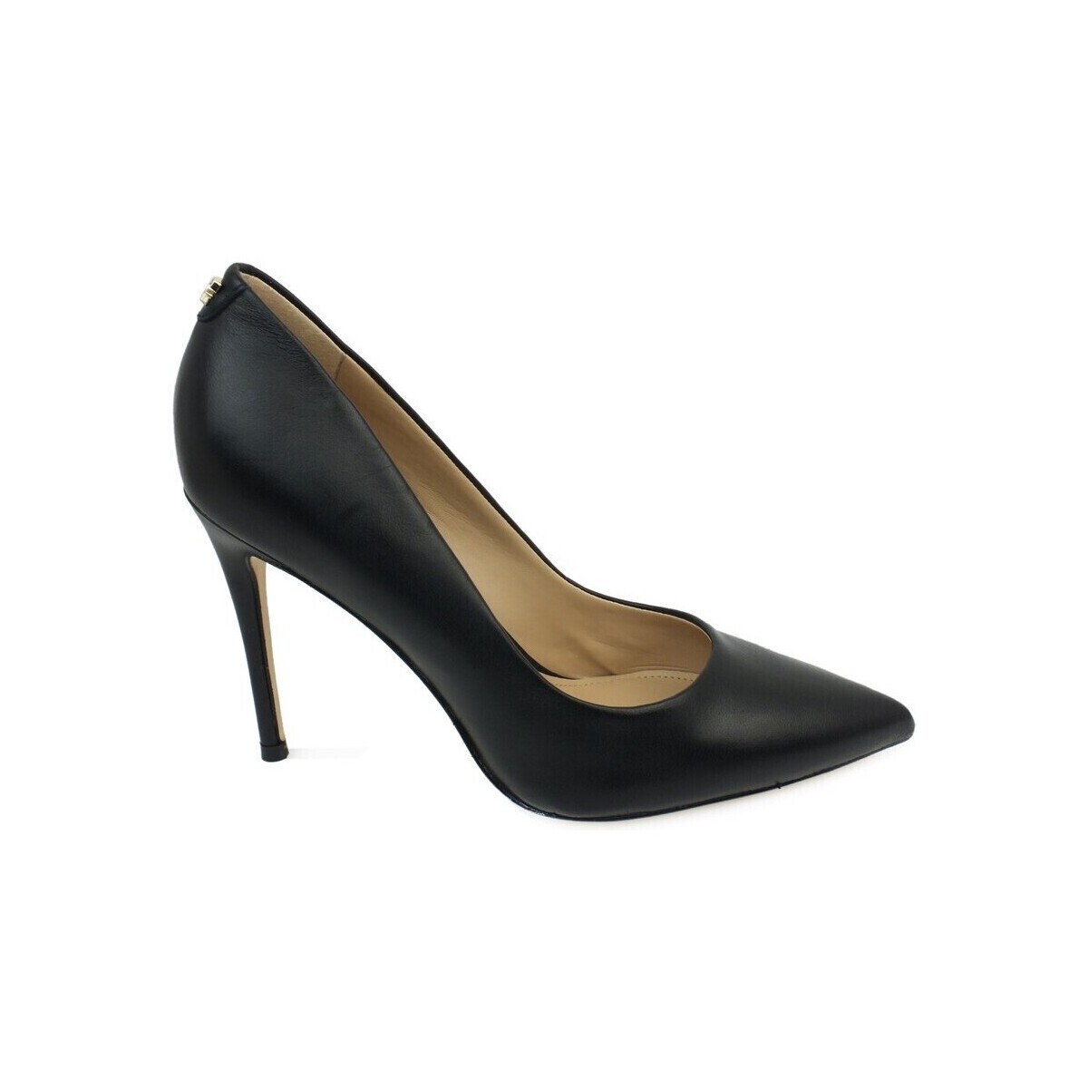 Chaussures Femme Bottes Beige Guess Dècolletè Black FL6BLNLEA08 Noir