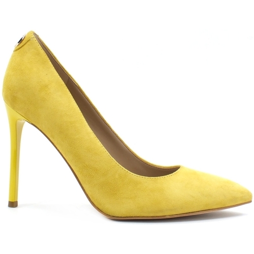 Chaussures Femme Bottes Guess Not Dècolletè Yellow FL5CR4SUE08 Jaune
