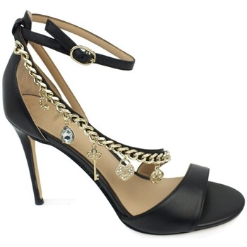Chaussures Femme Bottes Guess LGR Sandalo Black FL6KAKLEA03 Noir