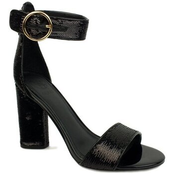 Chaussures Femme Multisport Guess Sandalo Black FLABH2SAT03 Noir
