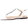 Chaussures Femme Bottines Guess Sandalo Infradito Pietre Bianco White FL6SEFLEA21 Blanc