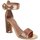 Chaussures Femme Bottes Guess Sandalo Rose Gold FLAH22SAT03 Rose
