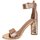 Chaussures Femme Bottes Guess Sandalo Rose Gold FLAH22SAT03 Rose